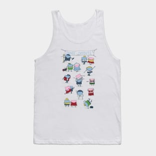 Square Dancing Tank Top